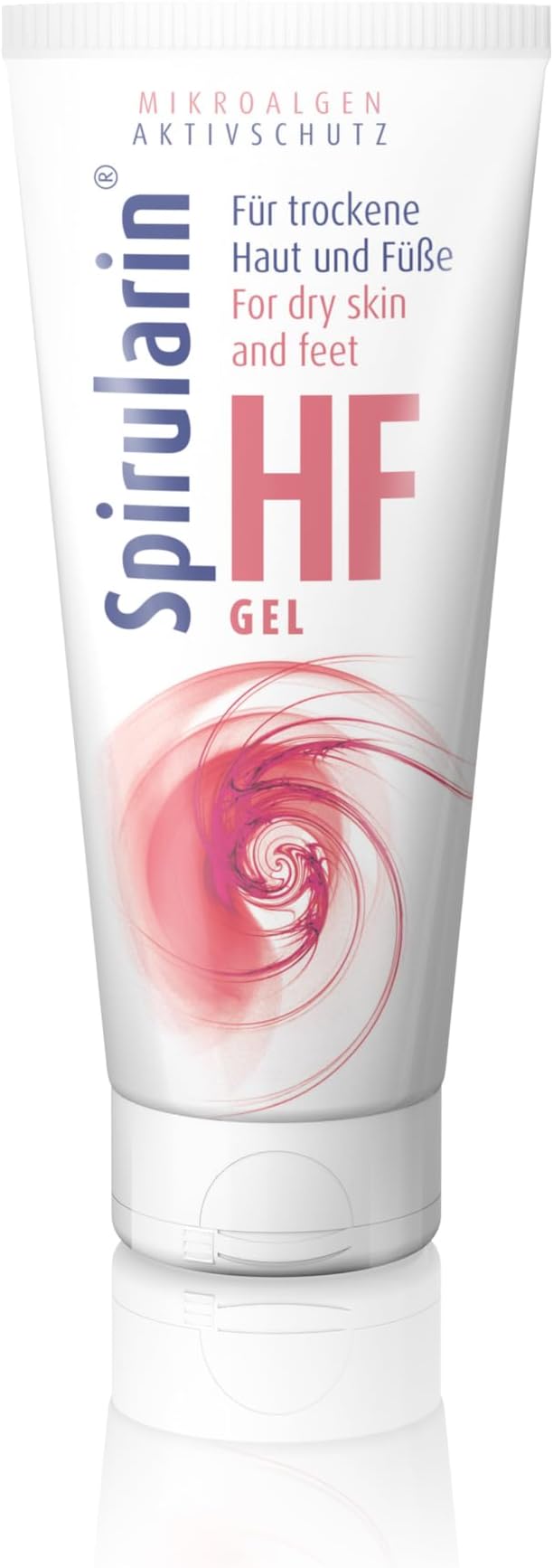 Intensive Care Gel for Dry Skin and Feet | Spirulina Microalgae Moisturizer for Sensitive Problem Skin, 3.4 fl oz