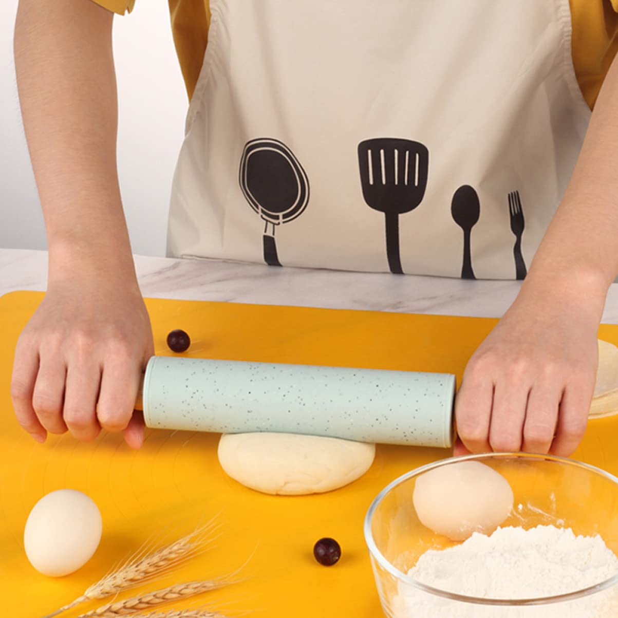 Wszystko w porządku, Profesjonalny silikon do pizzy i makaronu, kuchnia, drewno, piekarnia, narzędzia pieczenia ciasta, ciasto na pierogi