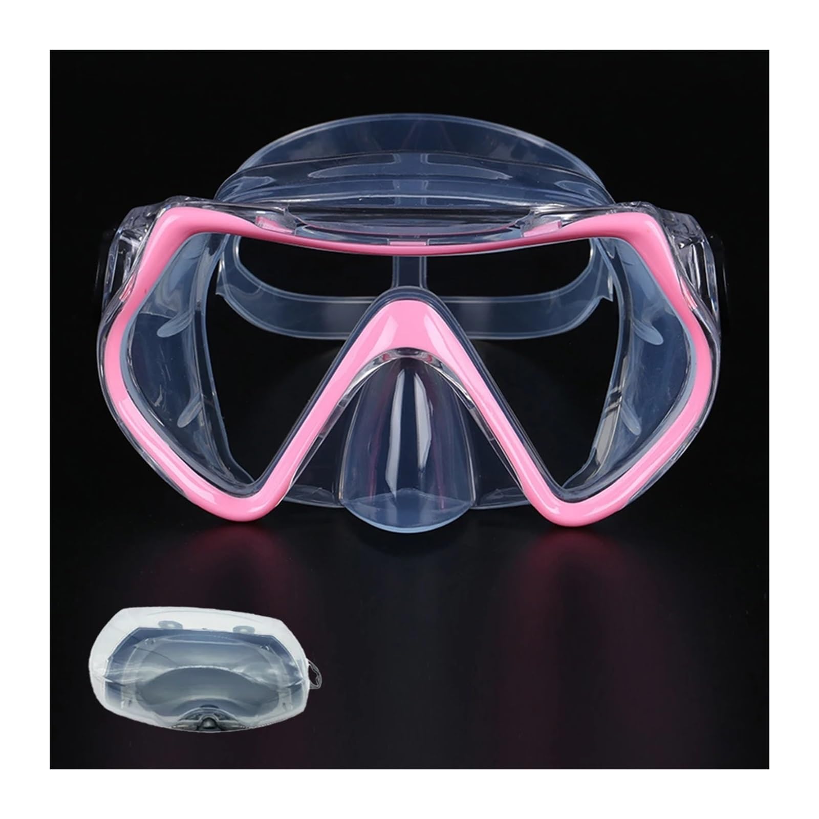 okulary do nurkowania Okulary do pływania Okulary do pływania z hartowanego szkła Okulary do pływania o ergonomicznej konstrukcji Maska do nurkowania z rurką Maska(QFL-LA-HXG)