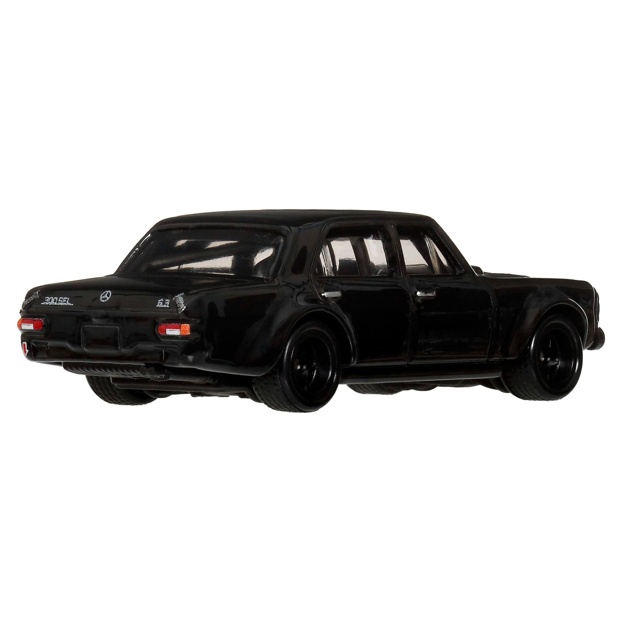 Hot Wheels Mercedes-Benz 300 Sel 6.8 AMG, Coche de Juguete Premium a Escala 1:64, con neumáticos Real Riders y Carrocería y Chasis Metal/Metal, JKF20 — view 4