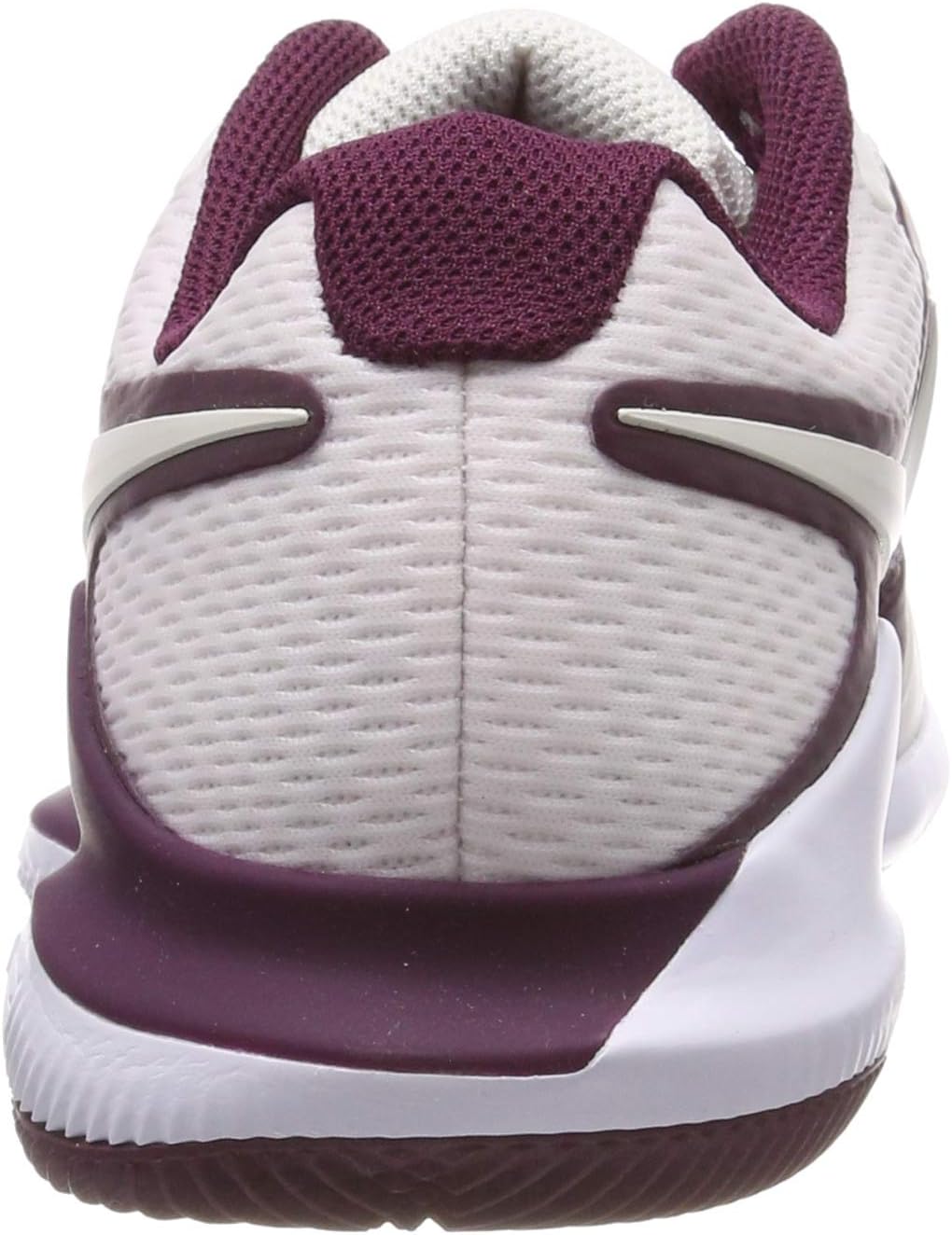 Nike Women's Air Zoom Vapor X Tennis Shoes 9 UK Multicoloured Burgundy Phantom White Orange Blaze 601