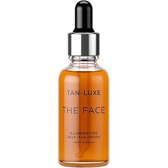 Tan Luxe THE FACE Selbstbr uner-Tropfen Mittel 30 ml Br unungstropfen zur Hautpflege f r individuelle Gesichtsbr unung tierversuchsfrei und vegan