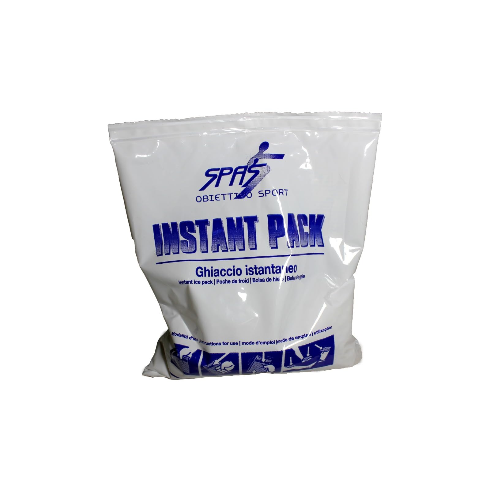 Instant Pack Ghiaccio Istantaneo Monouso – 25 Bustine in Polietilene per Sport e Applicazioni Fredde