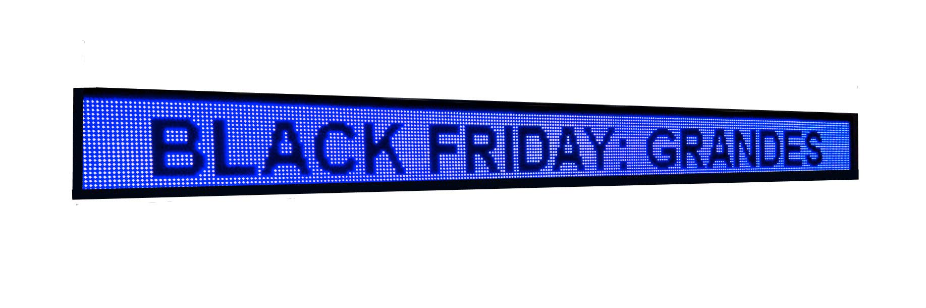 Letrero programable LED - Cartel para exterior - Pantalla publicitaria LED - Display programable