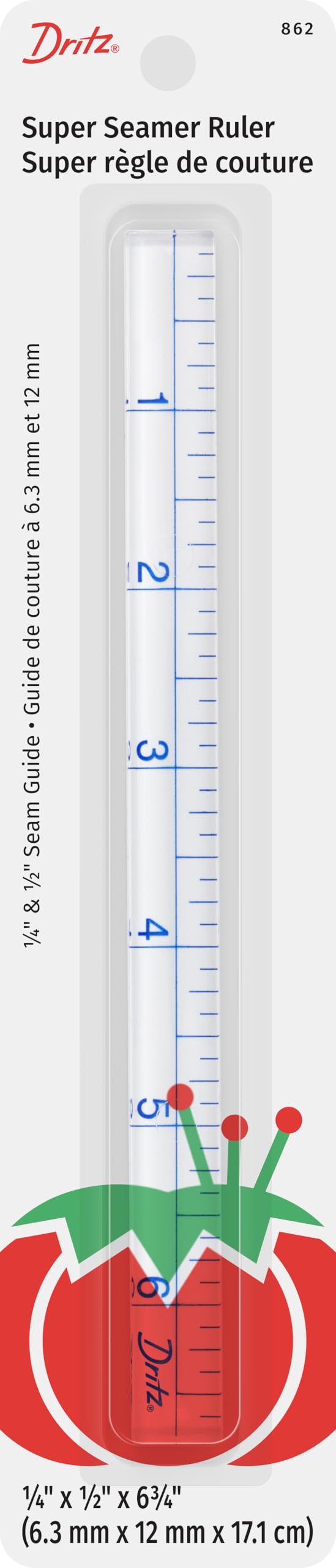 Dritz Clear Seamer Ruler