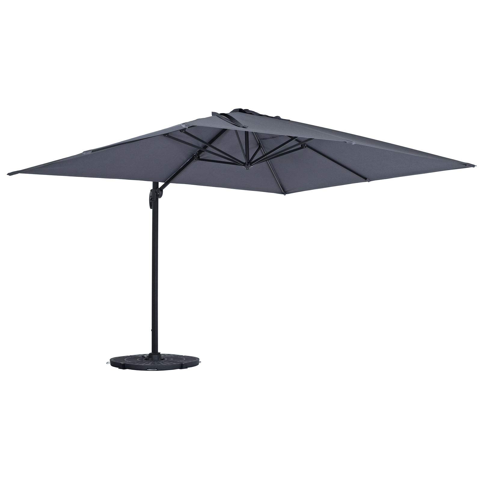 Buy Azuma Roma 4M x 3M Extra Large Garden Parasol Cantilever Sun Shade