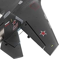 Vista 8 de Avión a control remoto RTF 4CH Motor trasero 3D / 6D Función de acrobacias SU35 Jet Avión con Hobby Modelo 2 Izquierda Acelerador