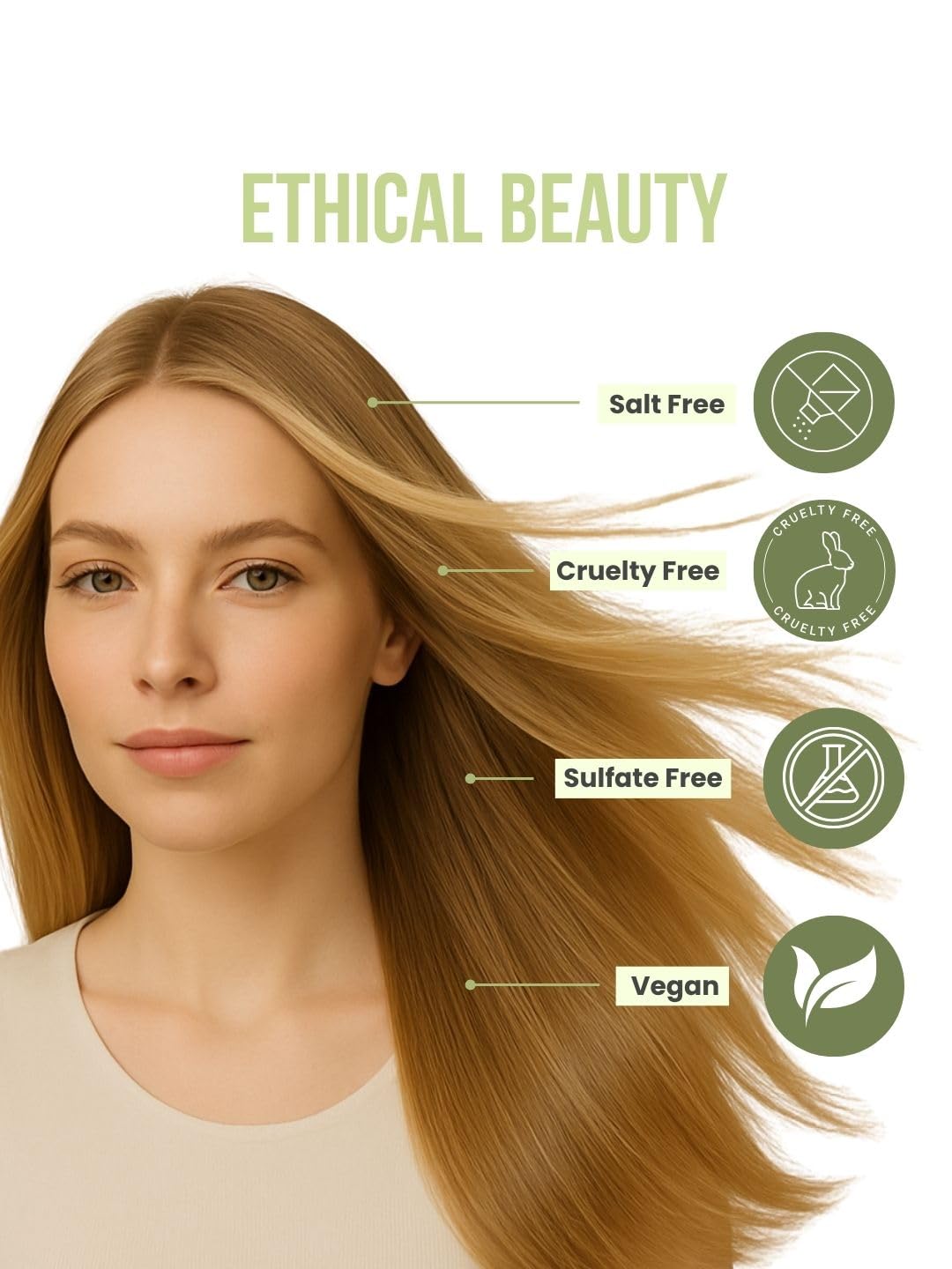 Salon In by Recamier - Vegan Keratin Hair Treatment Mask | Vegan Keratin & Collagen Hair Recharge Intensive Mask | Cruelty-Free | 17.6 oz / 500 g - Image 5