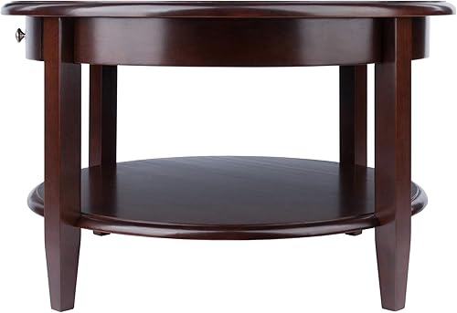 Miniatura 7 de Winsome Mesa ocasional de madera Concord, nogal antiguo