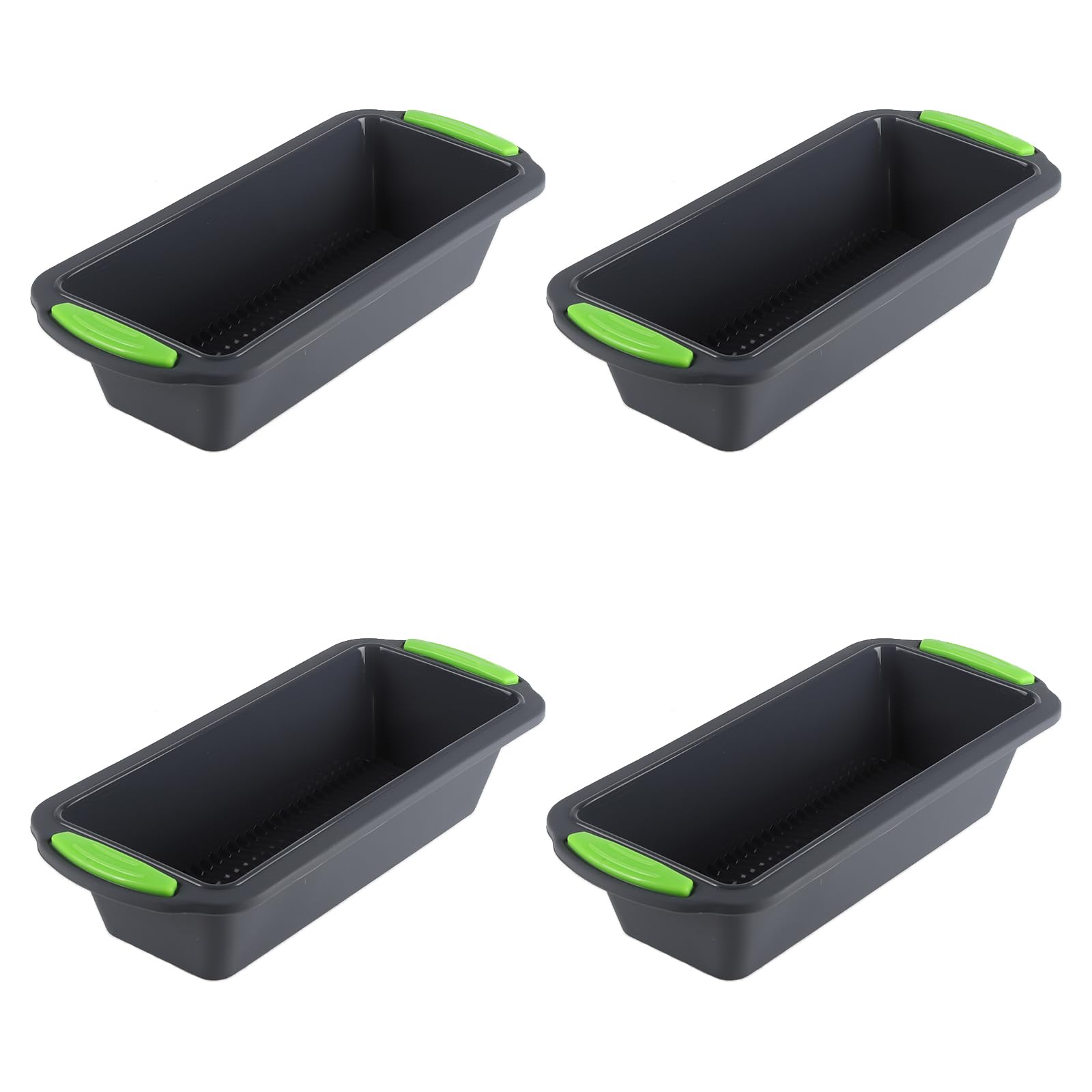 Gzsekken Silicone Loaf Tin,Silicone Bread Loaf Tin,2lb Loaf Pan