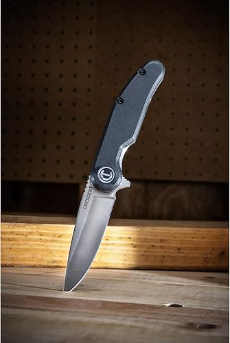 Miniatura 8 de Crescent Cuchillo de bolsillo con mango de aluminio de hoja de arpón de 3-12 pulgadas - CPK350A