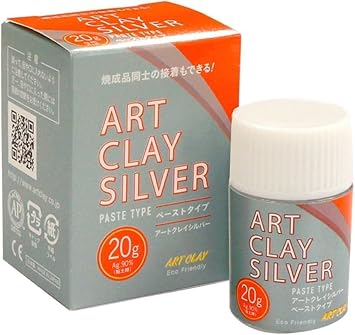 Aida Chemical Industries Art Clay A-0286 Art Clay Silver Paste Type 0.7 oz 20 g