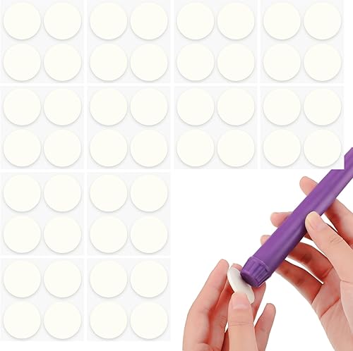 Jetec 48 unidades de empuñaduras para velas cónicas adhesivas, soporte adhesivo de espuma de Adviento para velas, pequeños accesorios