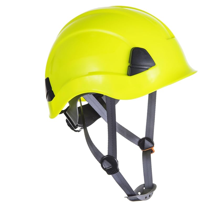 Portwest PS53 Casco di Sicurezza Leggero per Lavori in Altezza, Giallo