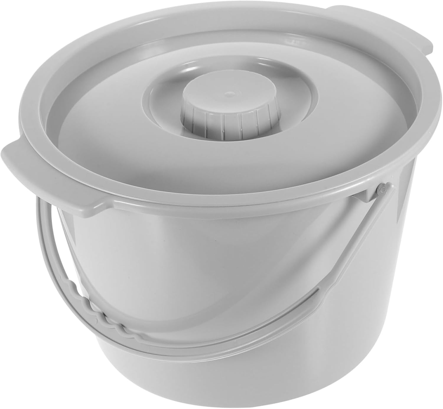 Portable Toilet Lid Chamber Pot for Adults Spittoon for Seniors and Disabled for Camping Emergencies and Spaces