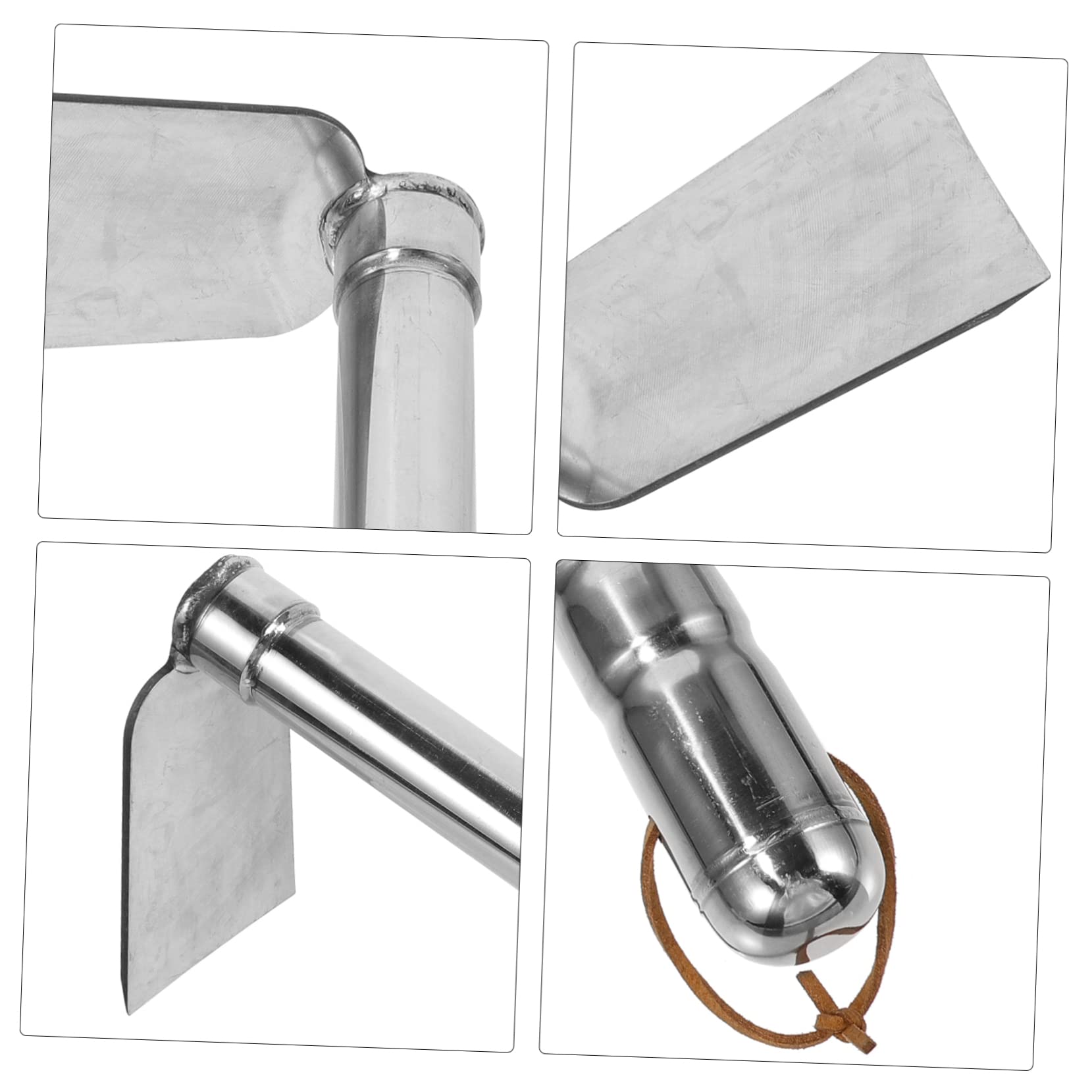 BESPORTBLE Houe De Jardin Houe De Plantation Houe D'ameublissement du Sol Houe D'essouchement Houe en Acier Creuser Le Sol Houe Outil Agricole Houe Portable Acier Inoxydable Outils Agricoles