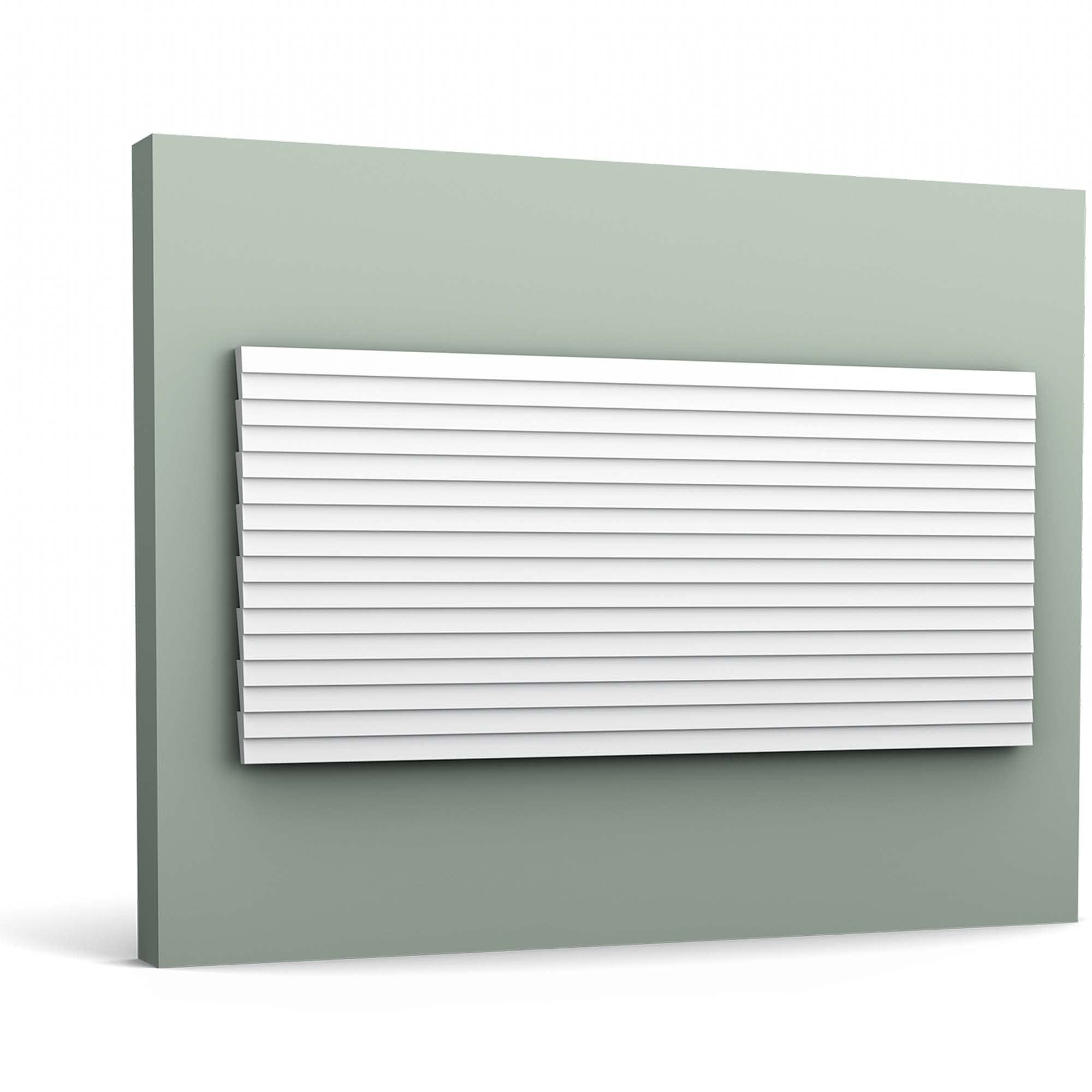 Orac Decor9-7/8in H x 4in Long Sample Piece, White