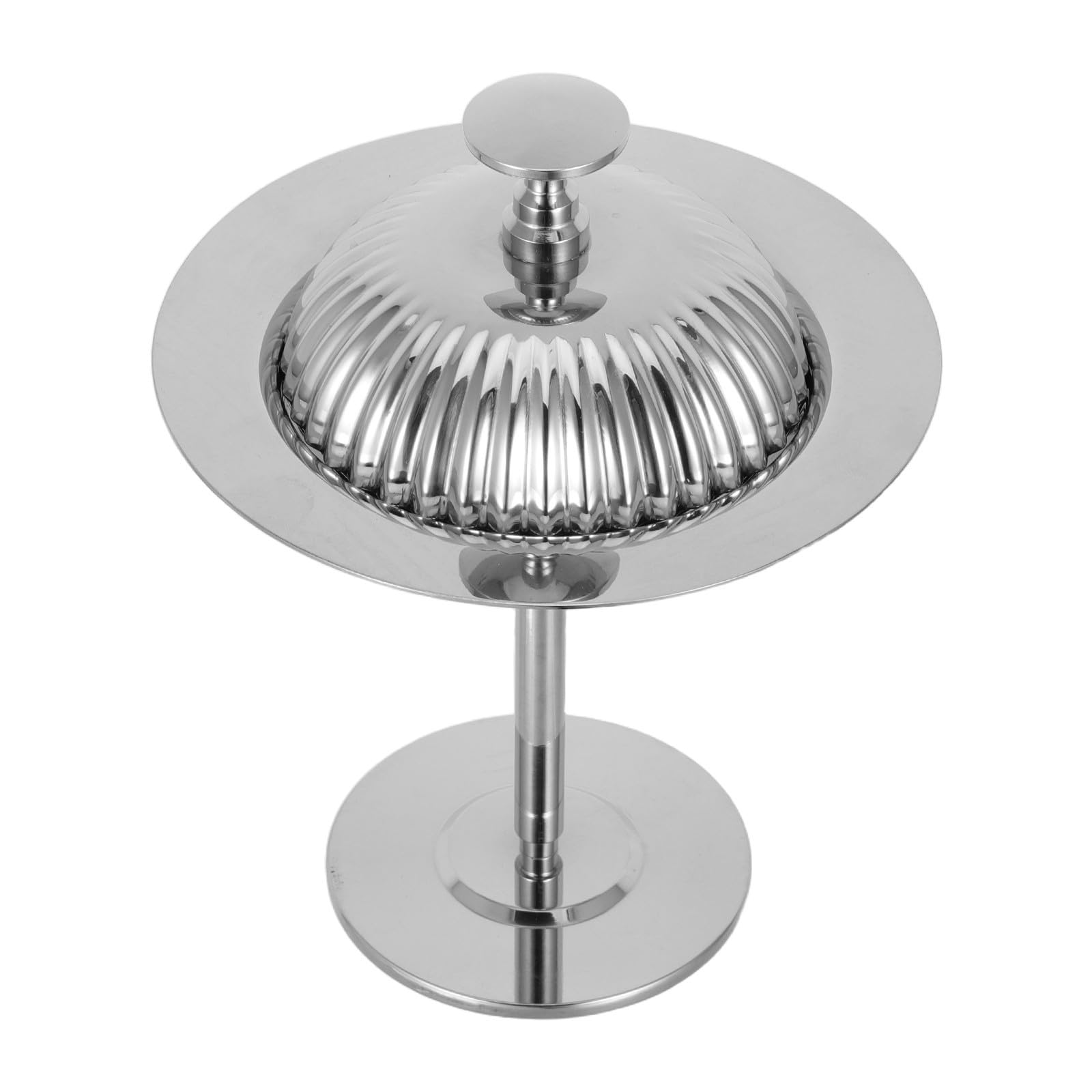 Tazón de Postre de Acero Inoxidable Base Elegante y Reutilizable para Fiesta Verano, Adecuado para Servir Helados y Postres en Celebraciones
