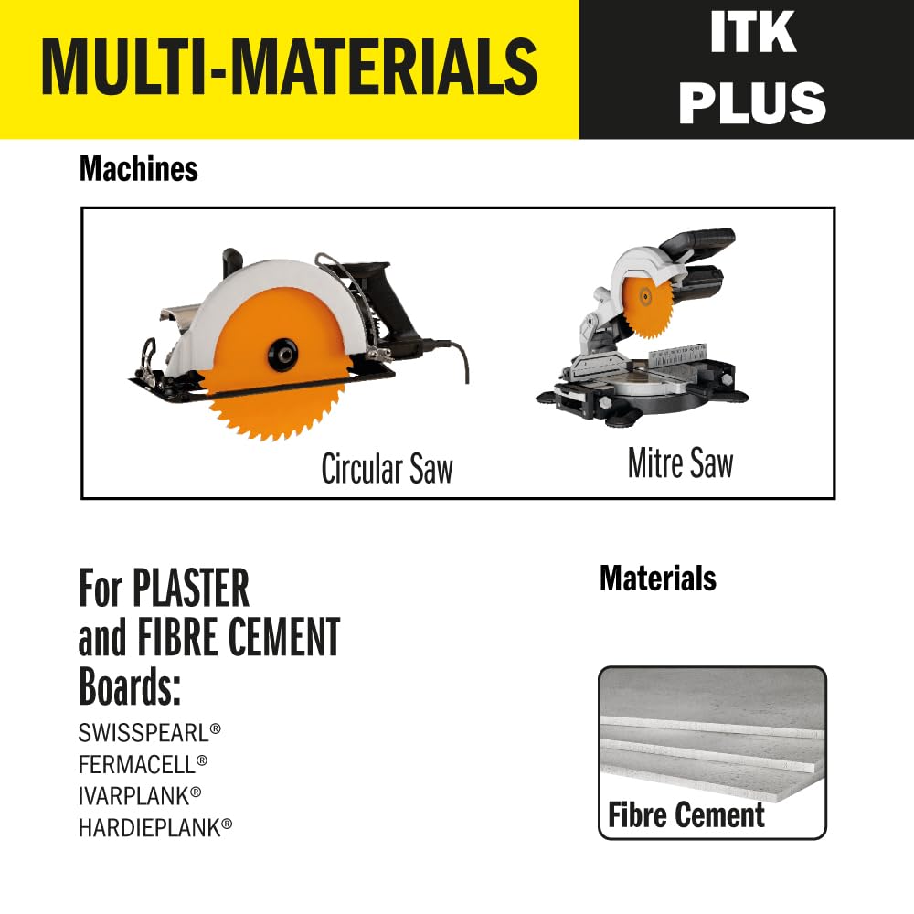 CMT Orange Tools 236.230.04M - Sierra circular para mat. abrasivos d 230x2.2x30 z4 dp