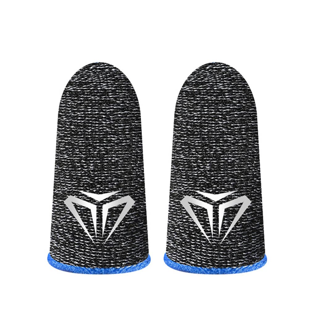 Elnwnnkc Gaming Finger Sleeve Game Controller Sweatproof Gloves Breathable Fingertips for Mobile Games for Finger