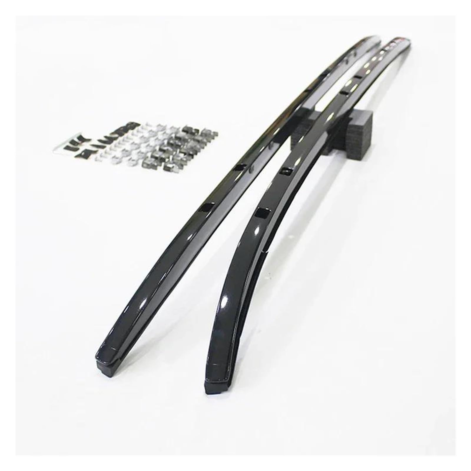 Roof Racks Aluminum Alloy Car Roof Rack Cross Bar For Mazda For CX-5 CX5 2016-2025 Rails Bar Luggage Carrier Bars Top Racks Rail Boxes Aluminium Roof Bars(Rack bright black)