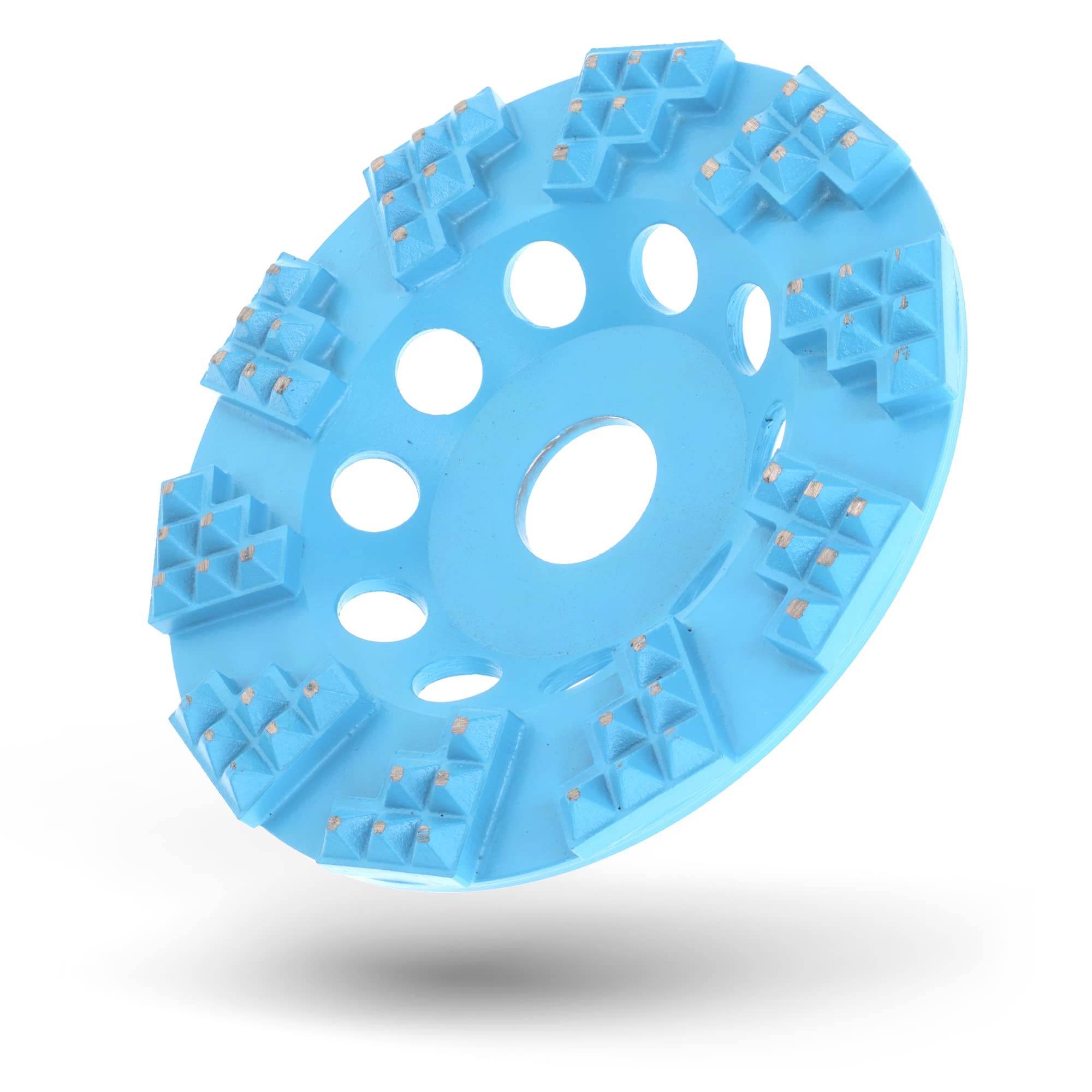 PRODIAMANT Profi Diamant-Schleiftopf 125 mm x 22,23 mm – Aggressiver Schleifer für Epoxy Versiegelungen & Beschichtungen – Hoher Materialabtrag