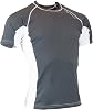 Rapid Dry Range Short Sleeve, CharcoalWhite, Size: X-Small