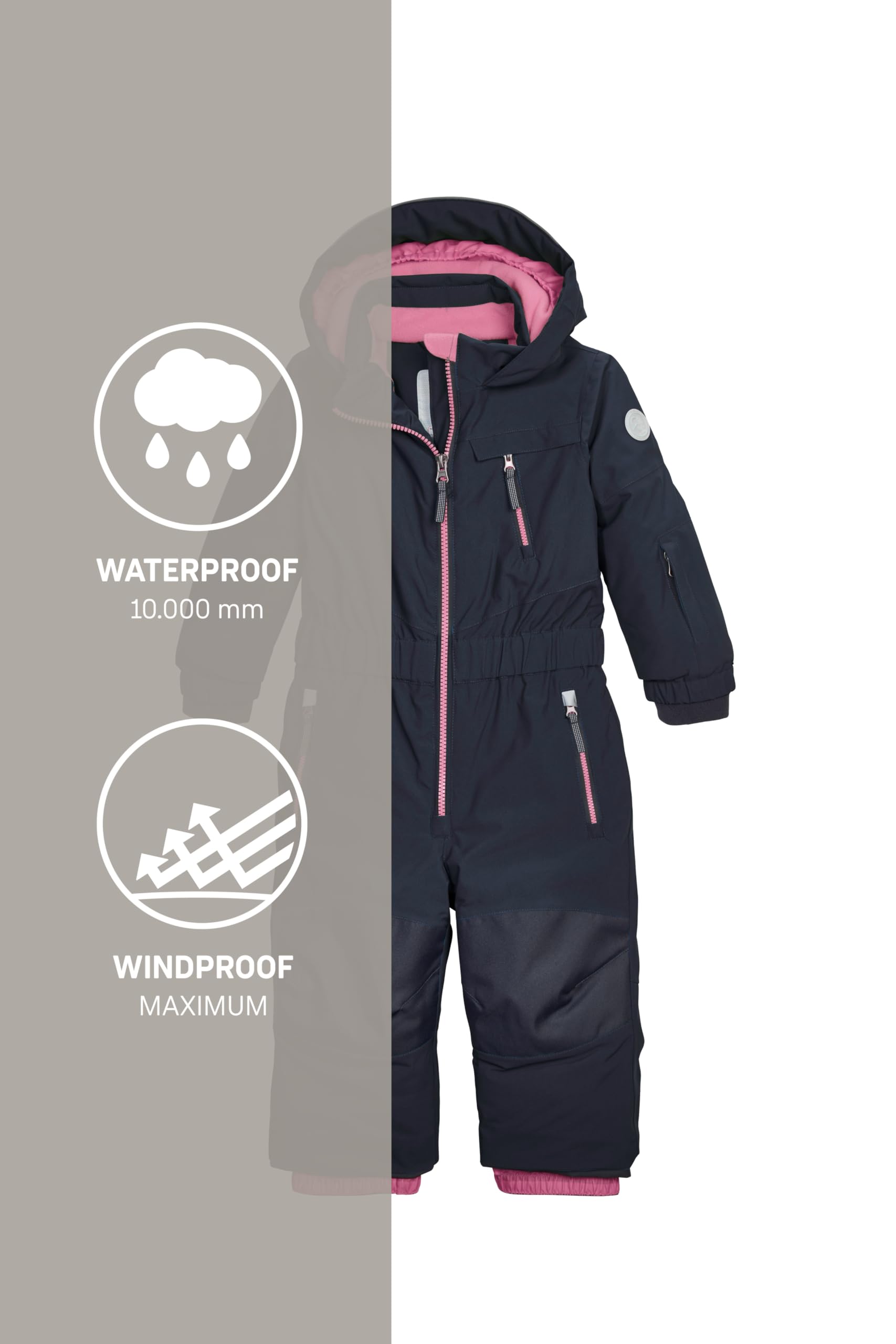 first instinct by killtec Fisw 46 Mns Onpc Tuta da sci con cappuccio Unisex - Bimbi 0-24 (Pacco da 1)
