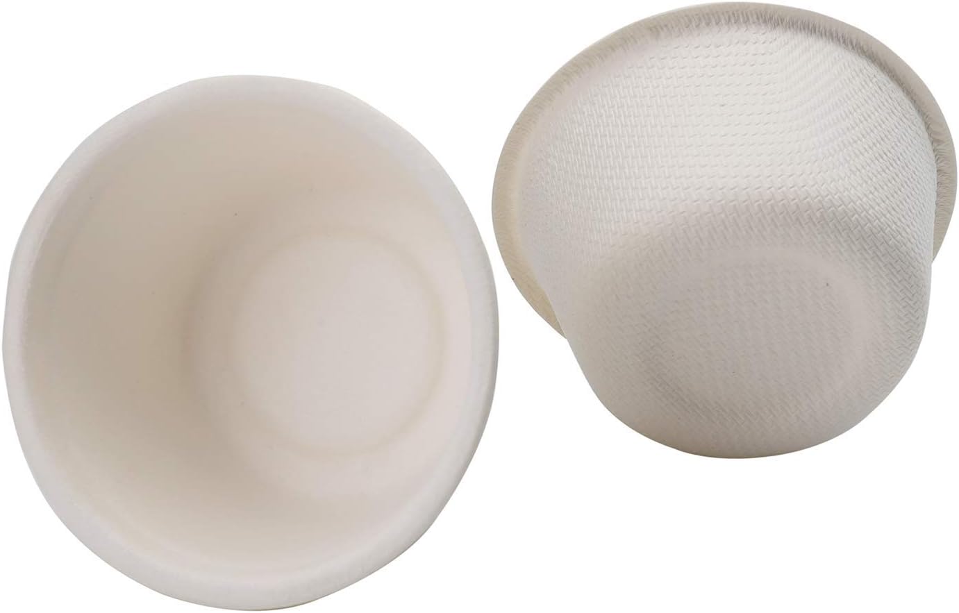 Bekith 200 Pack 2 oz Portion Souffle Cups Souffle Cups Bagasse