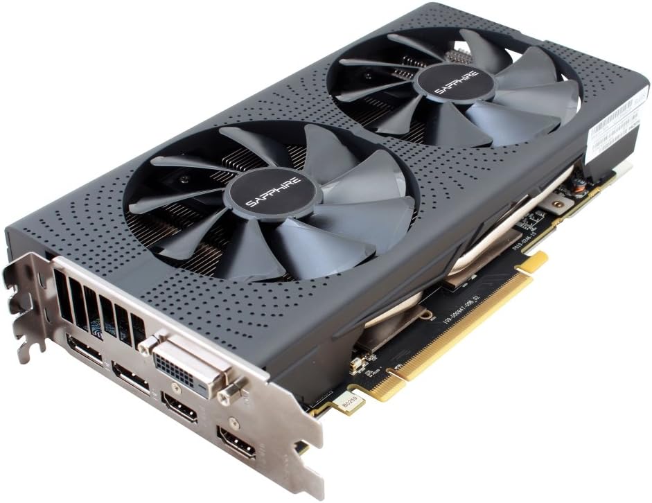 Sapphire Pulse Radeon RX 570 4GB DDR5 Dual Fan PCI-Express Card (1284 MHz Boost Clock, 2048 GCN Stream Processors) OverClock Edition