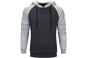 Hoodies for Men Pullover Hooded Sweatshirt with Kangaroo Pocket