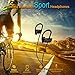 JTD Professional Wireless Bluetooth Headphones IPX6 Waterproof Sweat Proof Noise Cancelling Light-Weight Headphones Bluetooth Earbuds Headset Earphones for Sports, Designed to Stay in Ears
