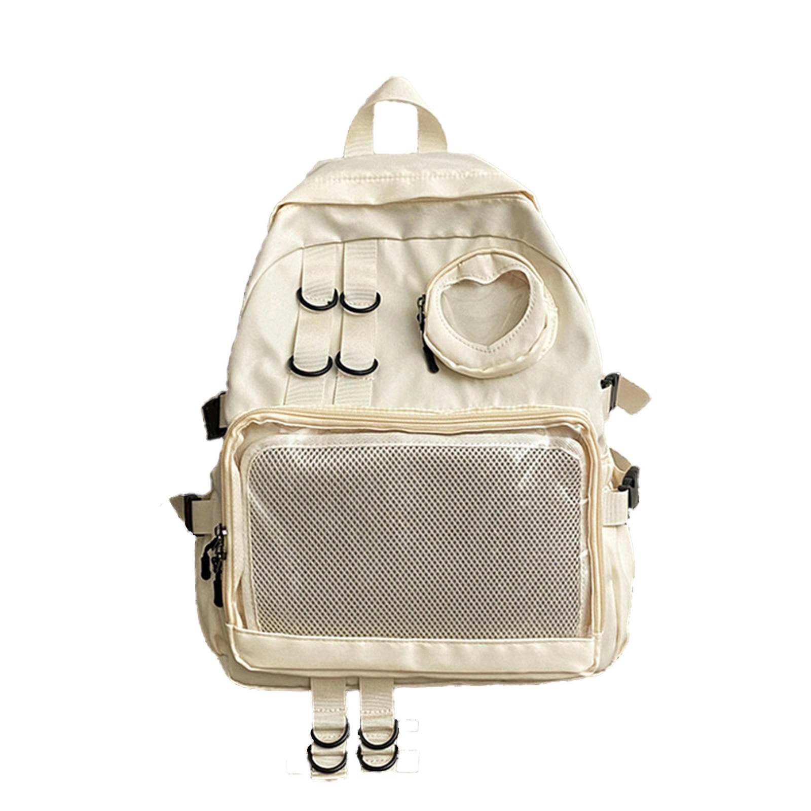 YeGang Ita Tas met doorzichtige ramen voor vrouwen tieners - Kawaii JK Pin Display Rugzak Leuke Esthetische Grote Schooltas Casual Dagrugzak Heavy Duty Boekentas Anime Cosplay Geschenken, Paars, L YeGang Ita Tas met doorzichtige ramen voor vrouwen tieners - Kawaii JK Pin Display Rugzak Leuke Esthetische Grote Schooltas Casual Dagrugzak Heavy Duty Boekentas Anime Cosplay Geschenken, Paars, L