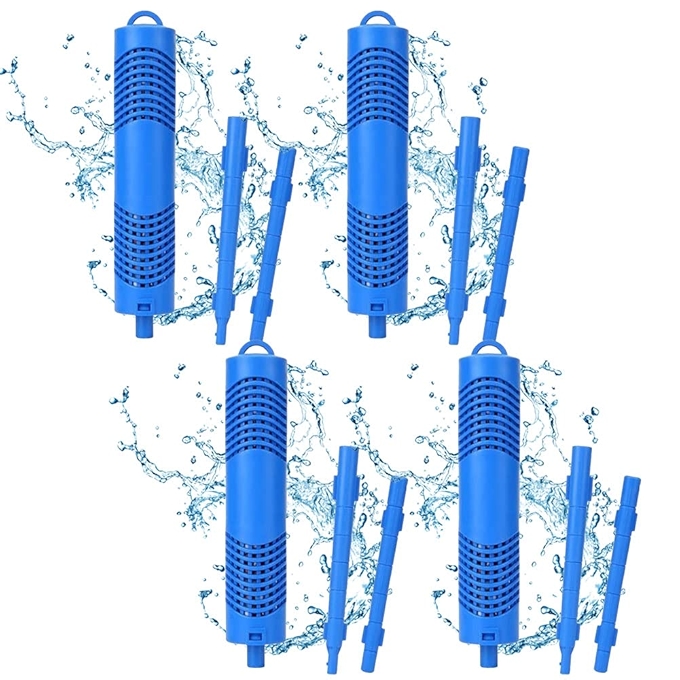 4个装热水浴缸矿物滤芯棒，通用 Cartridge 滤芯棒，清洁水质，持久使用