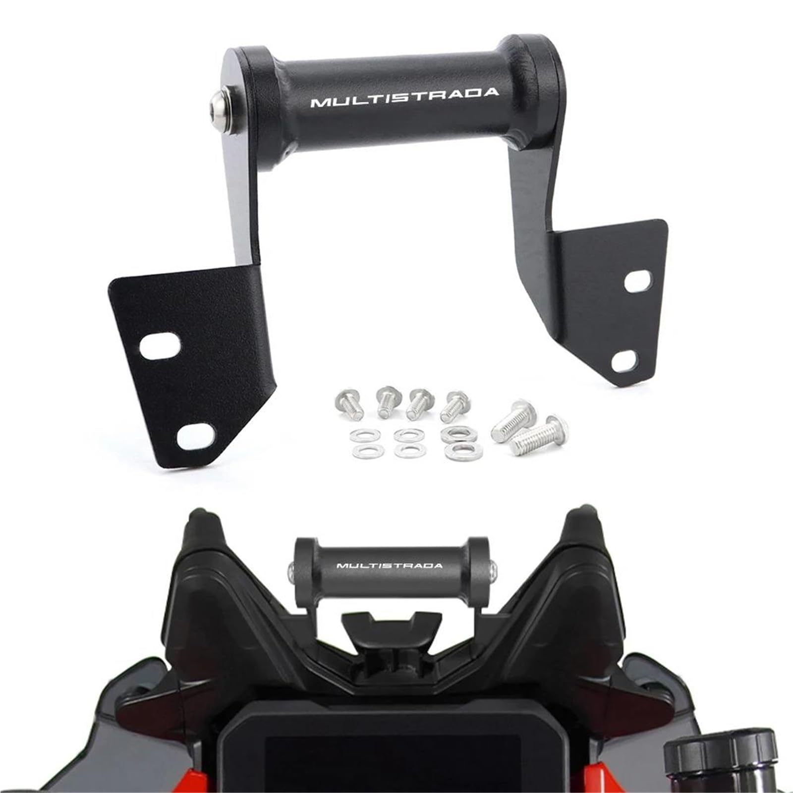 Supporto Navigatore Supporto Per Navigatore Per Moto Per Ducati Multistrada V4 V4S V4RS/Pikes Peak/Rallly Per GPS E Telefono