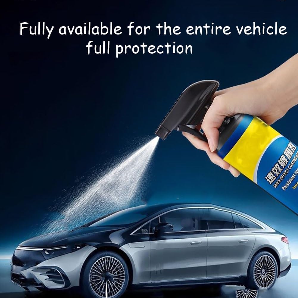 Sopami Car Coating Spray,Quick Effect Coating Agent,Polish Spray Waterless Wash Wax,Sopami Oil Film Emulsion Glass Cleaner (1Pcs)