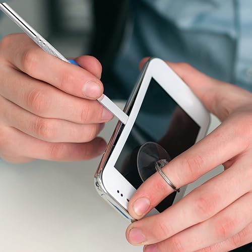 Miniatura 3 de Hemobllo Kit de herramientas de palanca 2 piezas de herramientas de reparación de apertura de metal Spudger Herramientas de palanca de acero