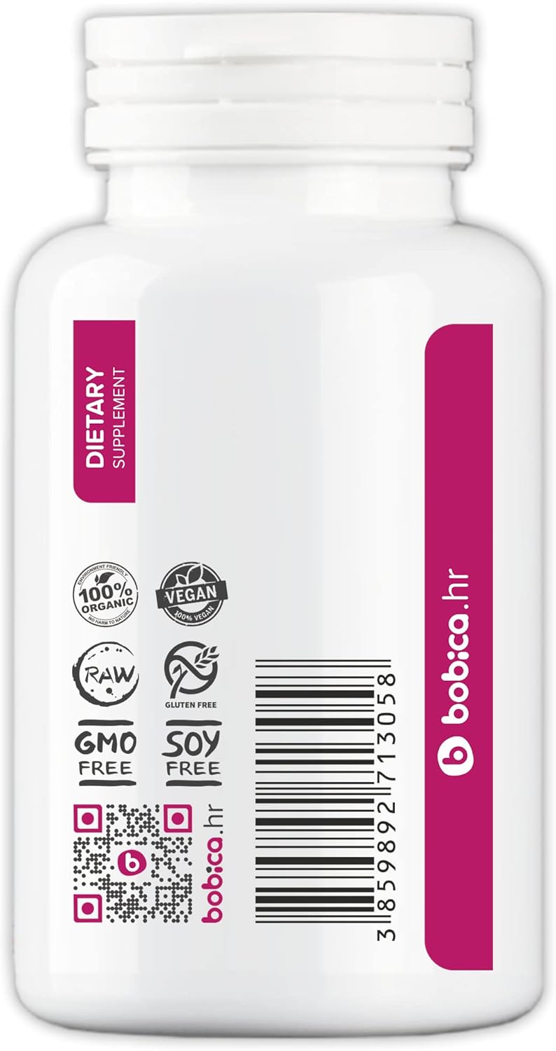 Organic Aronia Berry Capsules – Black Chokeberry Supplement with Natural Anthocyanins & Polyphenols – Supports Immune System – from Aronia Berries Powder – Non-GMO – 500mg, 90 Vegan Capsules - Image 3