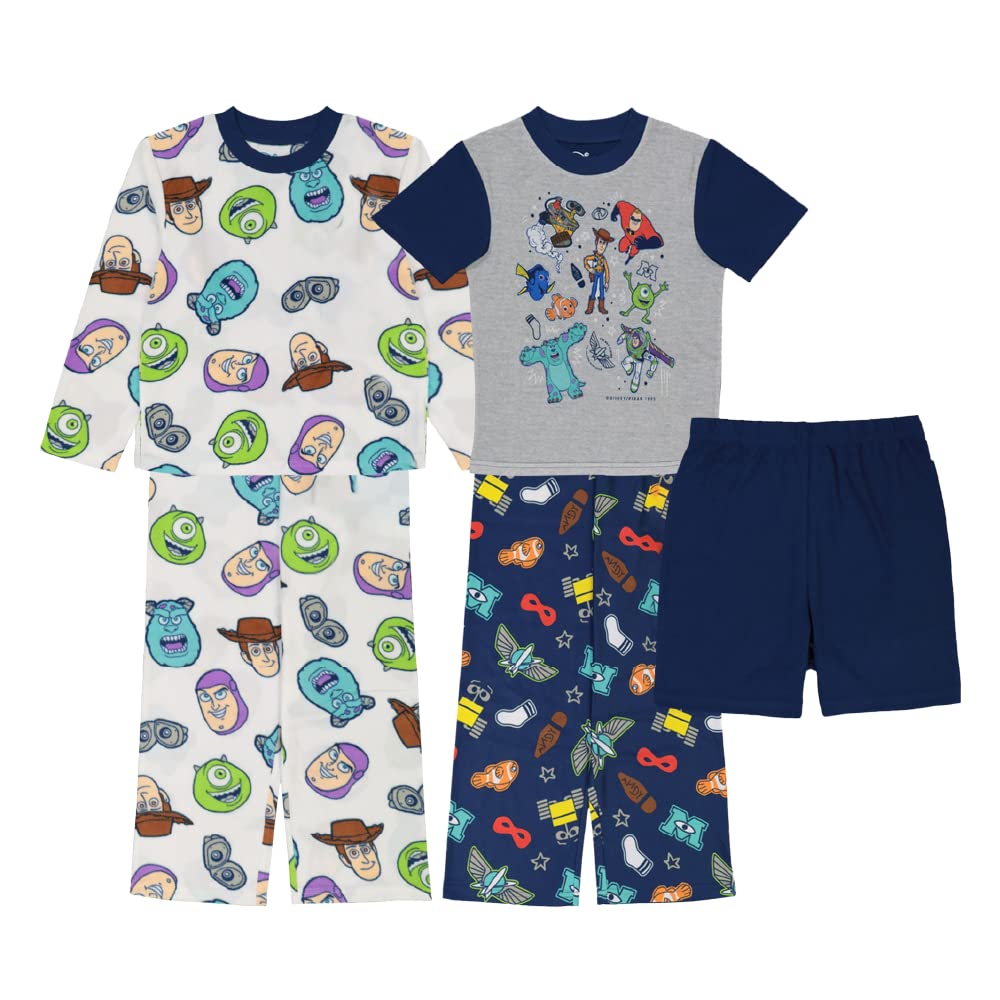 Disney Boys' Mickey Avengers Toy Story 5-Piece Pajama Set