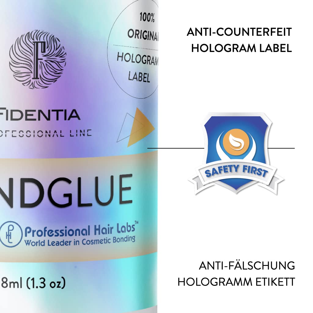 Fidentia Bond Glue - Haarkleber für Haarteil, Perücken, Toupet - 38ml