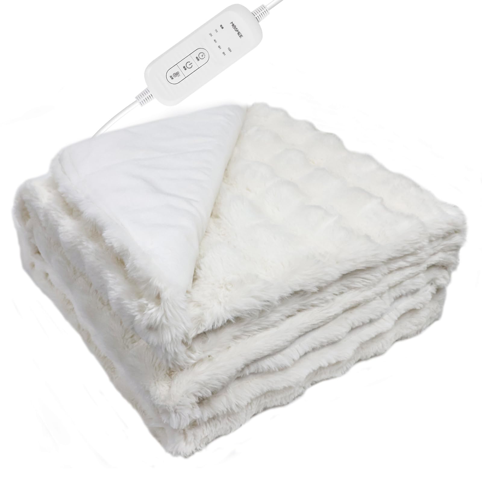 MOSMEE 電気毛布 【表面兎毛調+裏面ポリエステル素材】 190×130c Amazon.co.jp: MOSMEE 電気毛布 【表面兎毛調+裏面ポリエステル