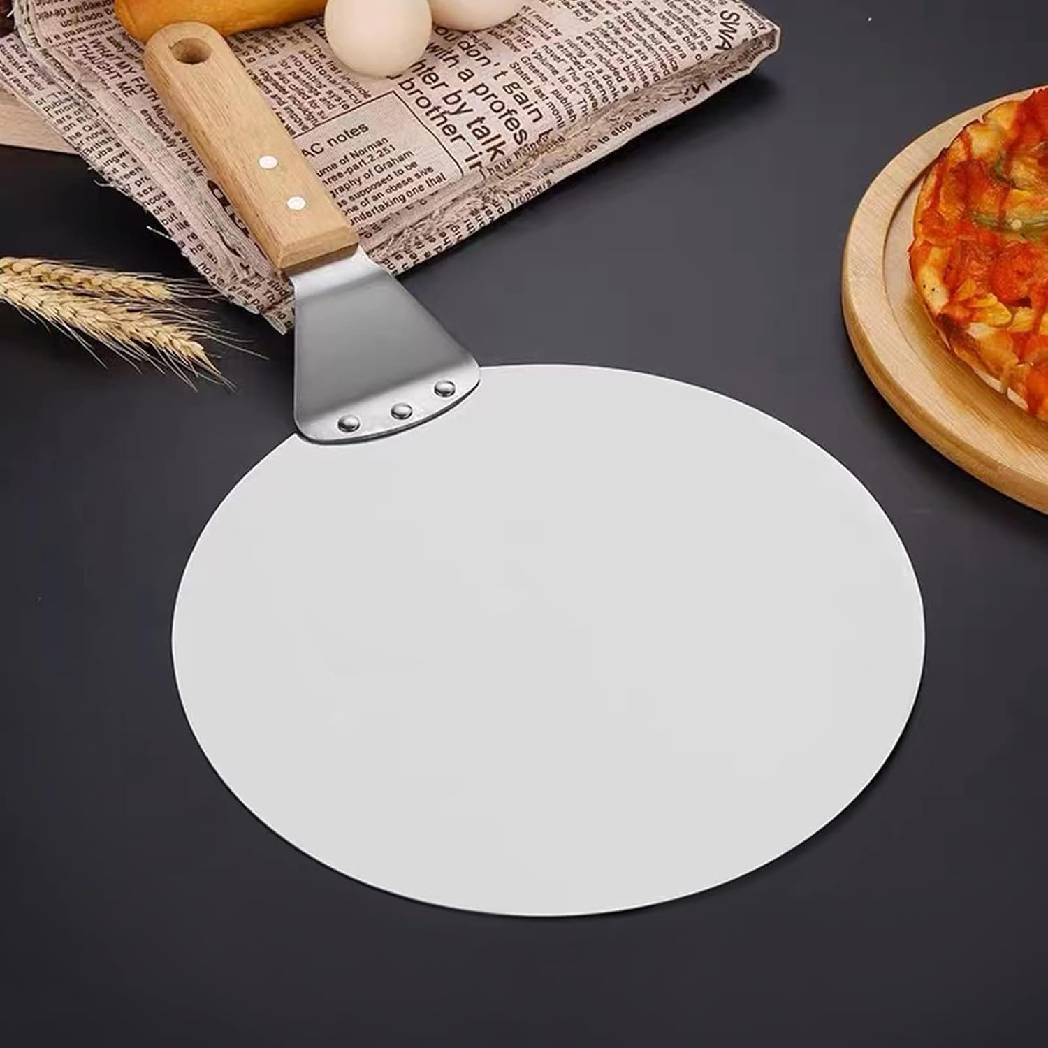 Pala Per Pizza In Alluminio Manico Lungo