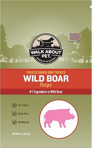 Walk About Pet Golosinas para perros liofilizadas súper prémium