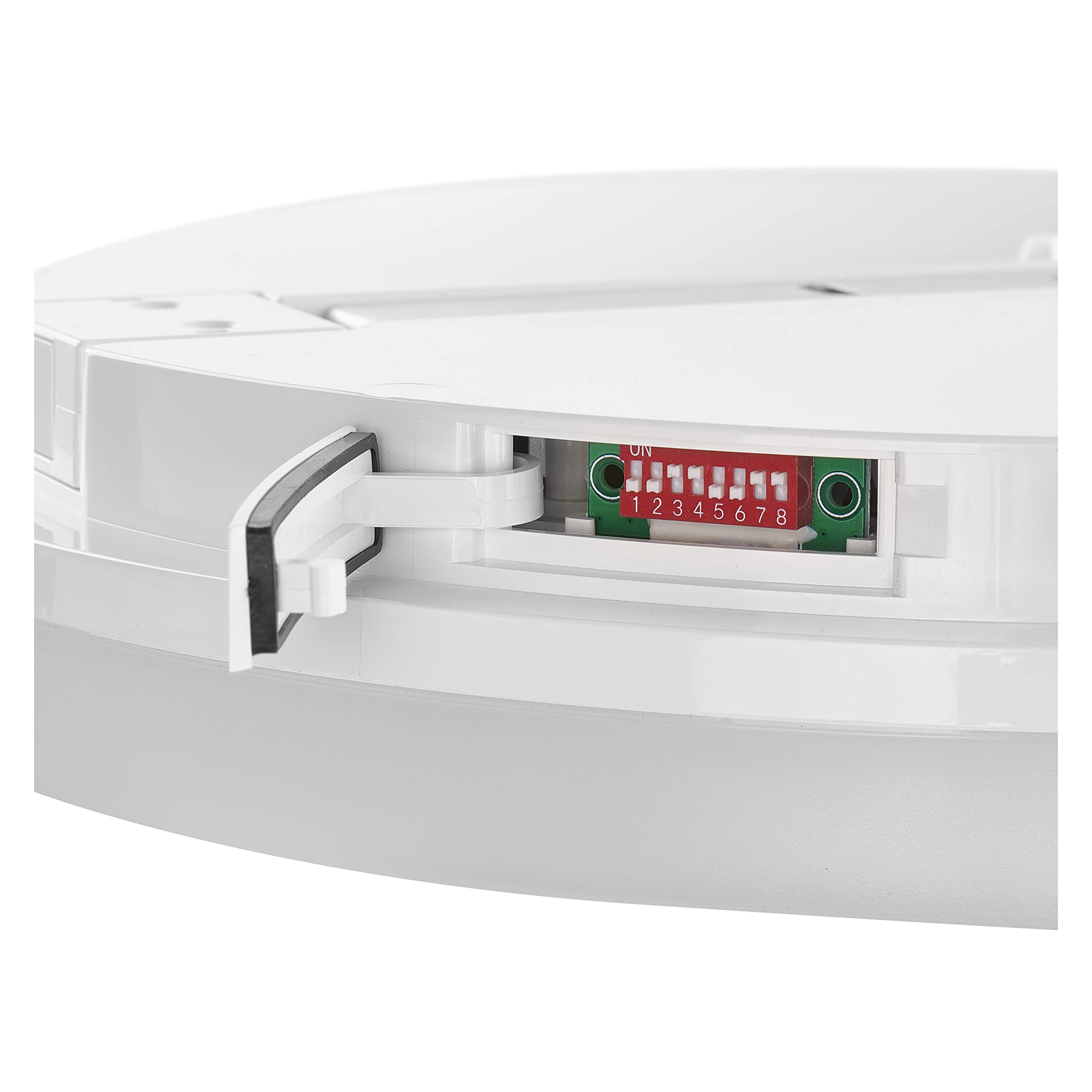 EMOS LED-Deckenleuchte TORI 24 W mit MW-Sensor, wasserdicht für Außen und Innen, Helligkeit 2400 lm, neutralweiß 4000K, Deckenlampe für Flur, Bad, Küche, Balkon, Terrasse, rund, 33 cm, ZM4329