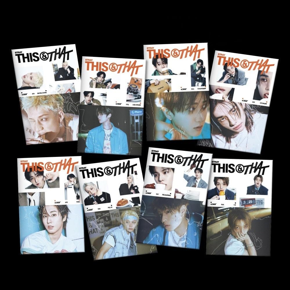 Stray-Kids This & that [& Ver.] 10th Mini Album+Pre-Order Gift (8 ver. Set)