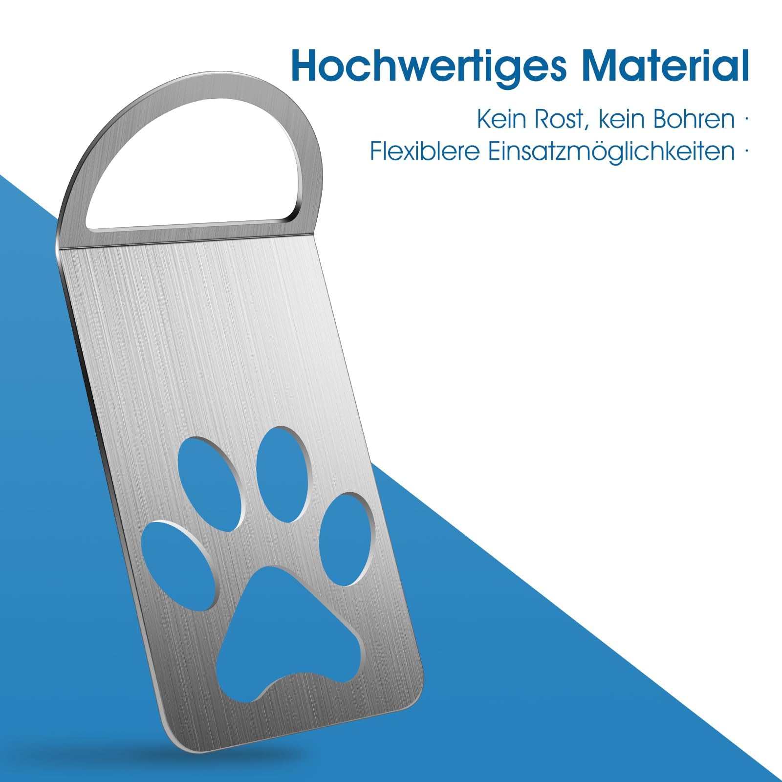 Anclaje de Suelo para Perros Espesar 0,4 cm 304 Acero Inoxidable Engrosamiento, Ancla para Perros Ideal para Salir con el Perro, Placa de Suelo Fácil de Usar