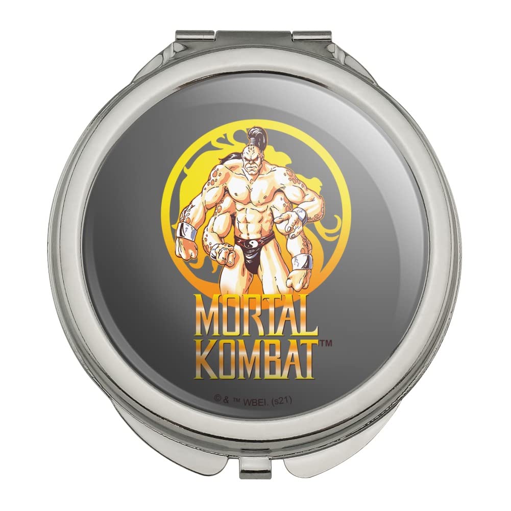 Mortal Kombat Goro Compact Travel Purse Handbag Makeup Mirror