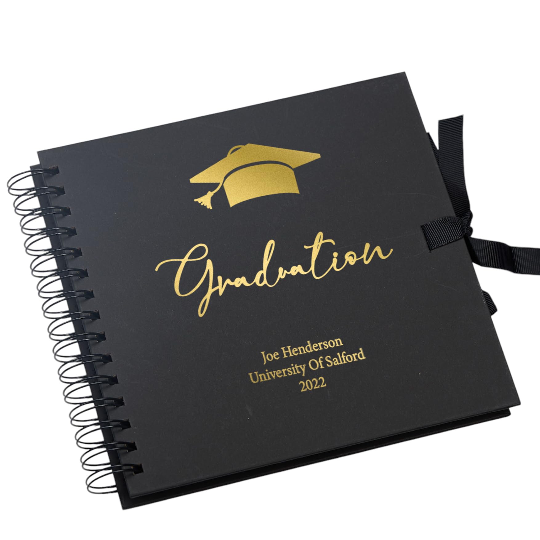 Personalised Graduation Scrapbook Photo Album Keepsake Graduate Memory Gift