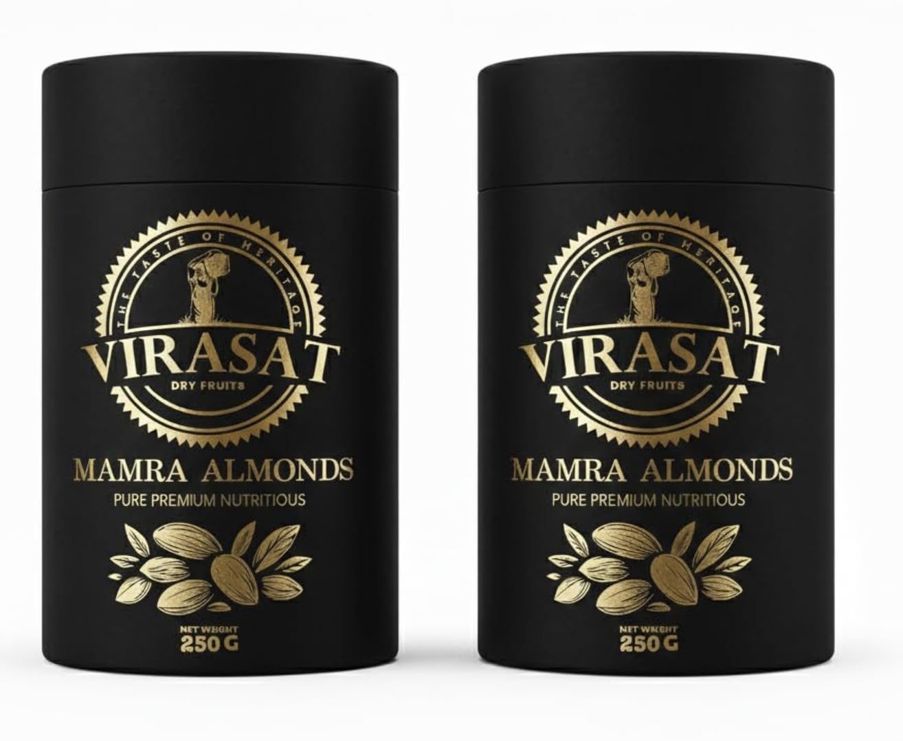 Mamra Almond Premium (Grade A++ Mamra) Mamra Badam Almond Giri | Naturally Grown Unpolished High Oil Content | Authentic Luxury Dry Fruits (500gm (2 pack of 250 Gram))-picture-29