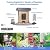 Feit Bird Genius Smart Feeder Wild Bird 2.5 L Plastic Bird Feeder 1 Ports